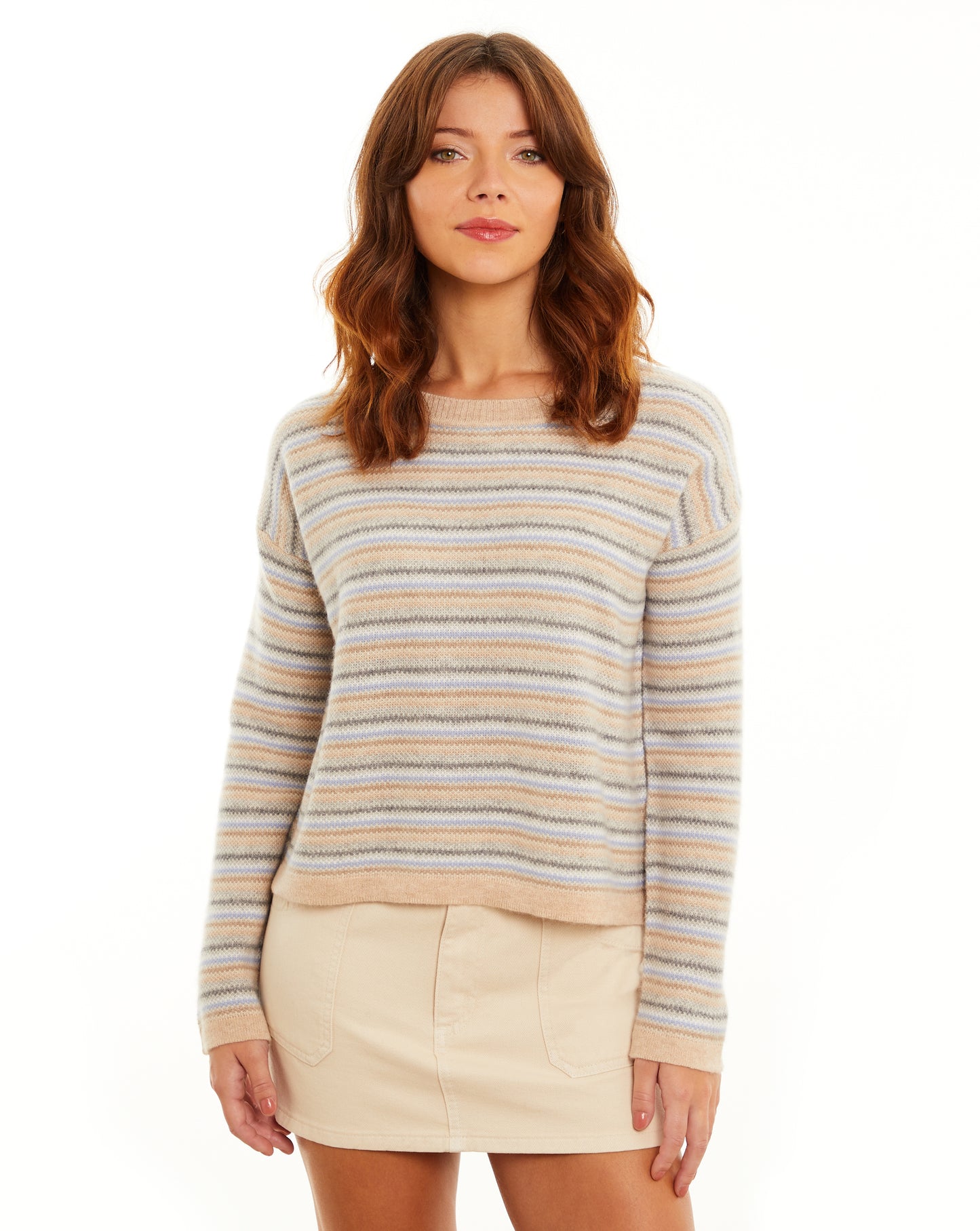 Norah Stitch Stripe Crew
