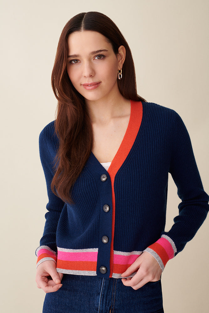 Stella Rib V Cardi