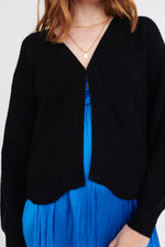 Load image into Gallery viewer, FRANKIE WAVE RIB CARDIGAN

