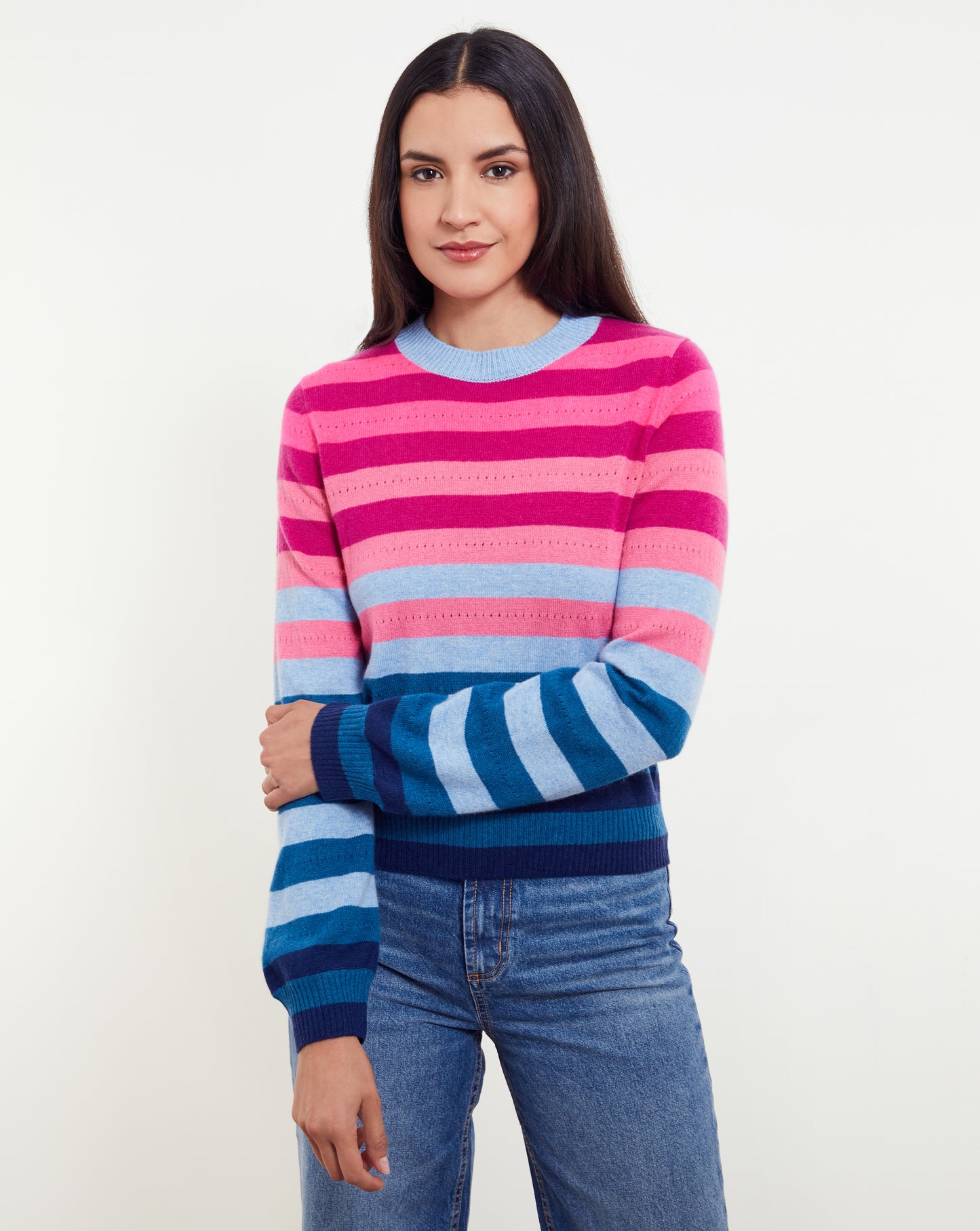 Ariana Stripe Crew