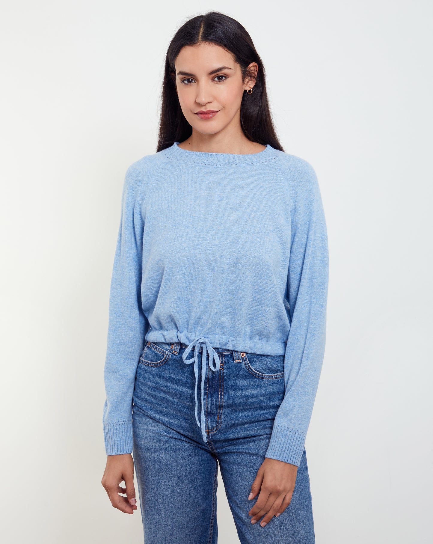 Daria Tie Hem Sweatshirt