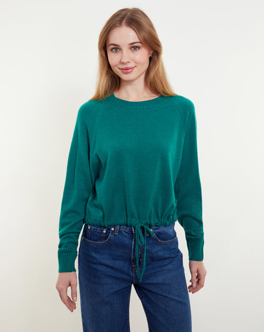 Daria Tie Hem Sweatshirt