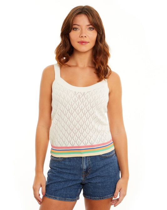 Imogen Stitch Hem Vest