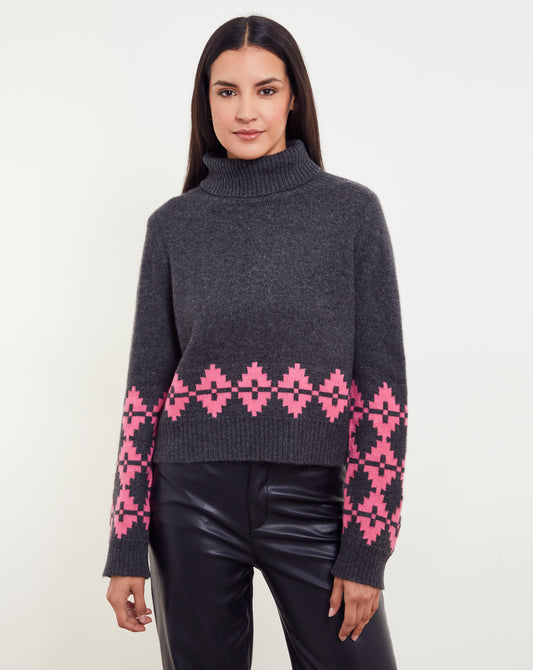 Noah Geo Turtleneck